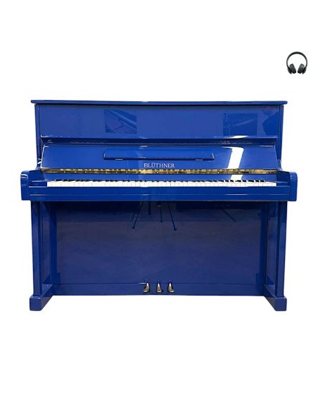 Piano Bluthner Model A bleu silent clavier