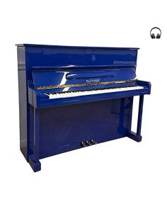 Piano Bluthner Model A bleu silent profil