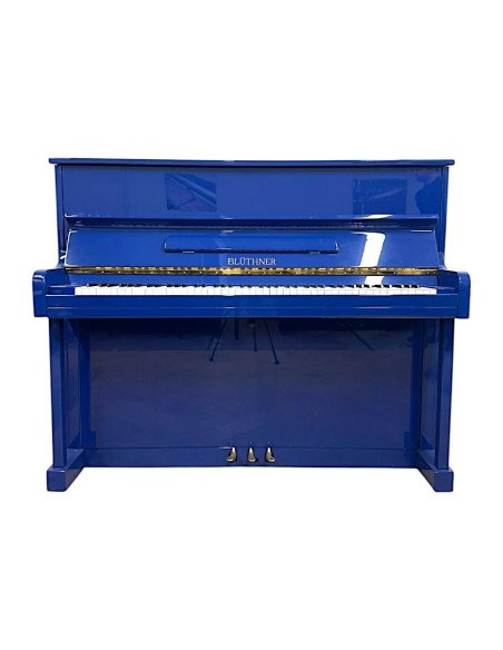 Piano Bluthner Model A bleu clavier
