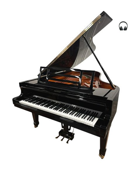 Piano Feurich 190 Langlaü silent profil gauche