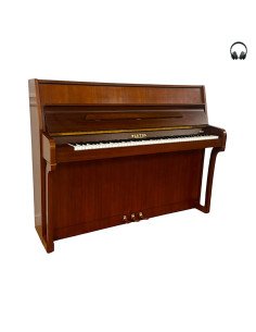 Piano Pleyel Schimmel Marigny 112 noyer foncé silent profil