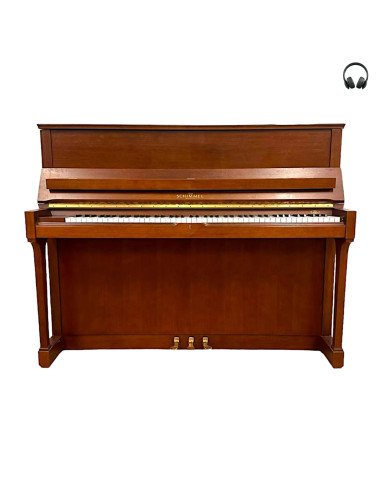 Piano Schimmel 118 Tradition noyer silent ouvert