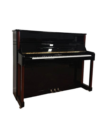 Piano Schimmel 116 noir profil