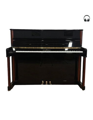 Piano Schimmel 116 noir silent ouvert