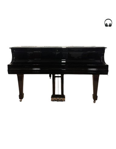 Piano Steinway & Sons O noir silent fermé