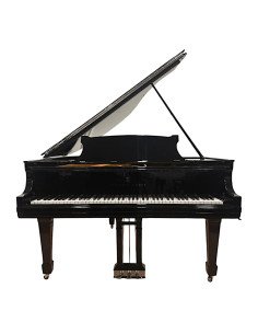 Piano Steinway & Sons O noir profil 2