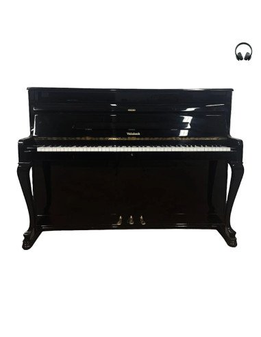 Piano Weinbach Mazurka noir silent ouvert