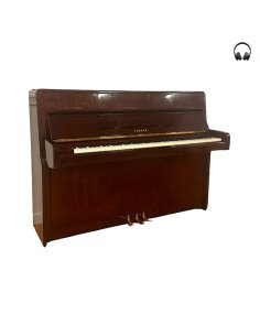 Piano Yamaha 106 acajou silent profil