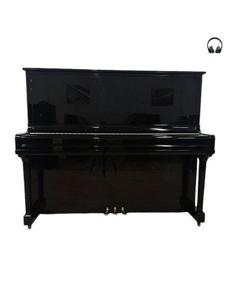 Piano Yamaha U3 noir brillant silent fermé