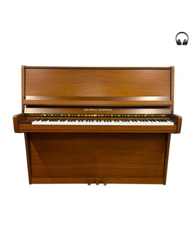 Piano Grotrian Steinweg 122 silent ouvert