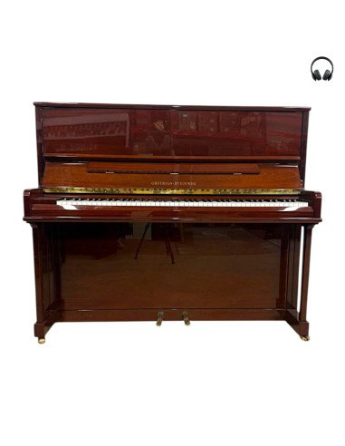 Piano Grotrian Steinweg 124 silent ouvert