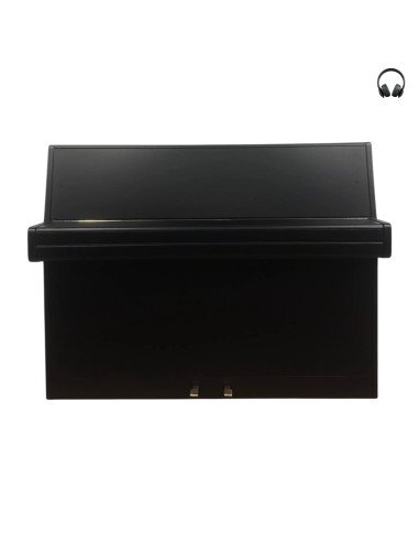 Piano Hoffmann 114 M Satin Black Edition silent fermé