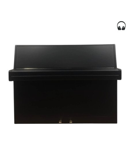Piano Hoffmann 114 M Satin Black Edition silent fermé