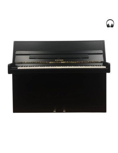 Piano Hoffmann 114 M Satin Black Edition silent ouvert