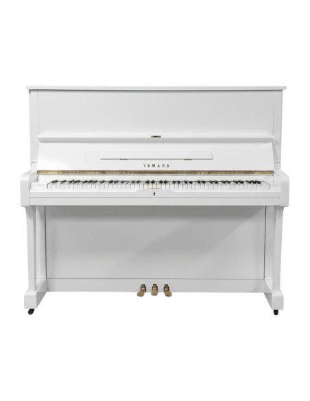 Piano Yamaha U1 blanc ouvert