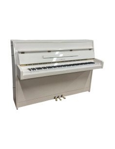 Piano Yamaha M5J blanc brillant profil