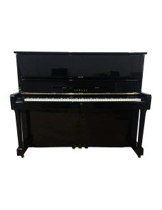 Piano Yamaha U1 occasion noir brillant profil 2