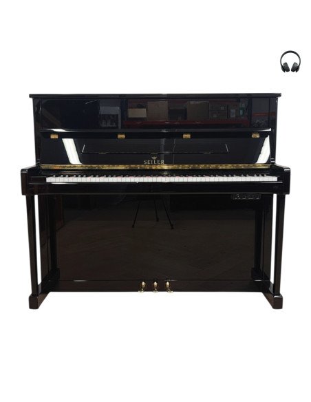 Piano Seiler 122 Duovox Silent ouvert