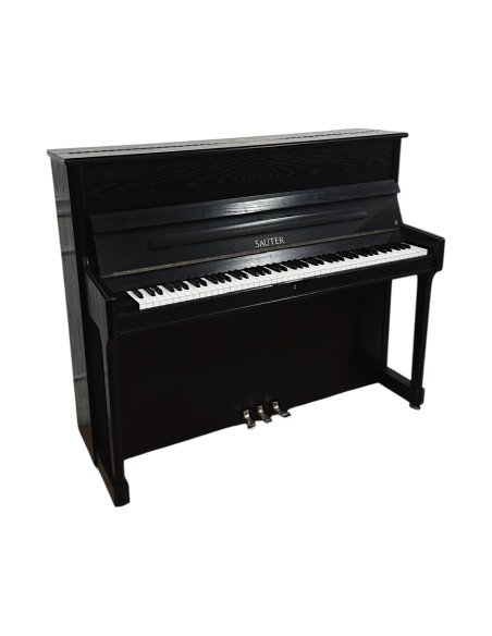 Piano Sauter 120 R2 noir satiné profil