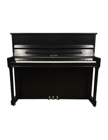 Piano Sauter 120 R2 noir satiné ouvert
