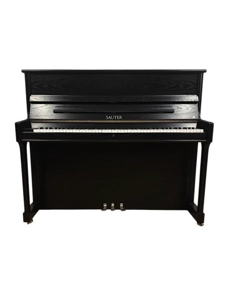 Piano Sauter 120 R2 noir satiné ouvert