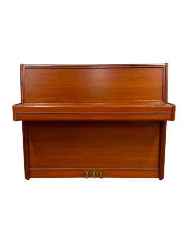 Piano Euterpe 120 M noyer satiné fermé