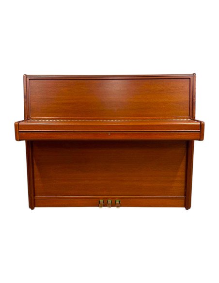 Piano Euterpe 120 M noyer satiné fermé