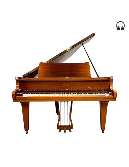 Piano Gaveau Schimmel 153 noyer silent ouvert